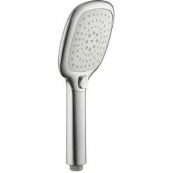 EUROSANIT Douchette NF 3 Jets économie D'eau Chromée Blanche Tilt