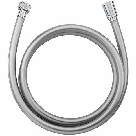 EUROSANIT Flexible NF Pvc Lisse Argenté Longueur 1.50 M 3 EUROSANIT Flexible NF Pvc Lisse Argenté Longueur 1.50 M