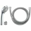 EUROSANIT Duo : Douchette NF 3 Jets Chr. Kea + Flex. NF Inox Da Chromé Long.1.50m + Sup. Abs -Eurosanit Soldes 5172809 1