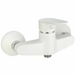 EUROSANIT Mitigeur De Douche Kevon Chromé/blanc