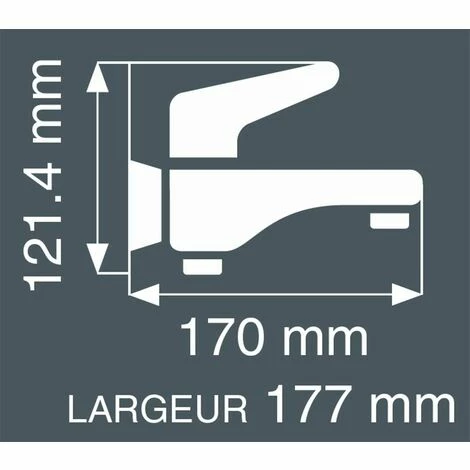 EUROSANIT Mitigeur De Bain-douche Pola Chromé/or 4 EUROSANIT Mitigeur De Bain-douche Pola Chromé/or – Image 2
