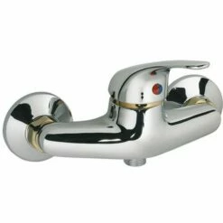 EUROSANIT Mitigeur De Douche Pola Chromé/or