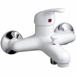 EUROSANIT Mitigeur De Bain-douche Tilt Blanc