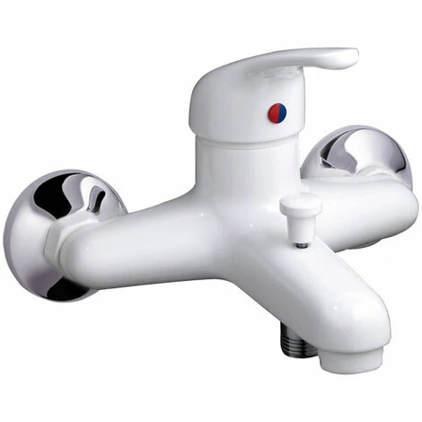 EUROSANIT Mitigeur De Bain-douche Tilt Blanc 3 EUROSANIT Mitigeur De Bain-douche Tilt Blanc