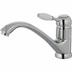 EUROSANIT Mitigeur D'évier Classic Porcelaine Chromé