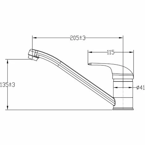 EUROSANIT Mitigeur D'évier Pola Vieille Pierre 4 EUROSANIT Mitigeur D'évier Pola Vieille Pierre – Image 2