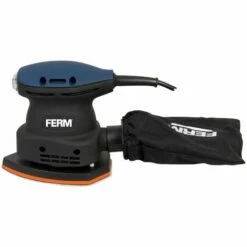 FERM PSM1013 Ponceuse à Paume 220W - Patin De Ponçage Avec Velcro - Incl. Sac à Poussière, Coffret Et 10 Papiers Abrasifs (G80 & G120) 11 FERM PSM1013 Ponceuse à Paume 220W - Patin De Ponçage Avec Velcro - Incl. Sac à Poussière, Coffret Et 10 Papiers Abrasifs (G80 & G120) -Eurosanit Soldes 8625927 5