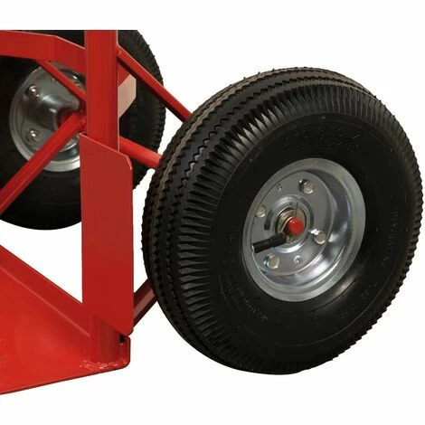 FERM Chariot Diable Avec Pneux Max. 225kg - Plateau 350mm X 180mm Multicolore 4 FERM Chariot Diable Avec Pneux Max. 225kg - Plateau 350mm X 180mm Multicolore – Image 2