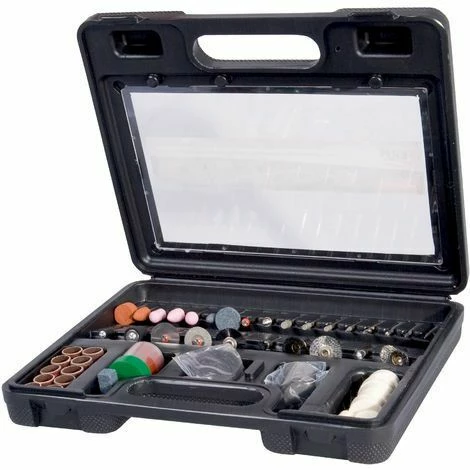 FERM CTA1007 Ensemble Pour Outil Rotatif Multifonctions 100 Pièces 3 FERM CTA1007 Ensemble Pour Outil Rotatif Multifonctions 100 Pièces