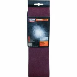 FERM BSA1013 Bandes Abrasives K60 K100 K120 3 Pcs. 75x533m -Eurosanit Soldes 8751515 3
